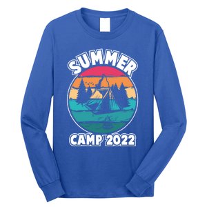 Funny Summer Camp Hello Summer Vacation Summer Camping Meaningful Gift Long Sleeve Shirt