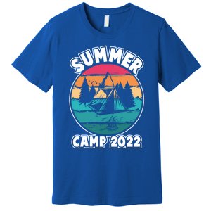 Funny Summer Camp Hello Summer Vacation Summer Camping Meaningful Gift Premium T-Shirt