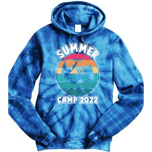 Funny Summer Camp Hello Summer Vacation Summer Camping Meaningful Gift Tie Dye Hoodie