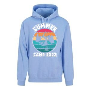 Funny Summer Camp Hello Summer Vacation Summer Camping Meaningful Gift Unisex Surf Hoodie