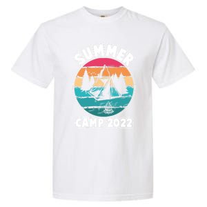 Funny Summer Camp Hello Summer Vacation Summer Camping Meaningful Gift Garment-Dyed Heavyweight T-Shirt