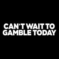Funny Saying CanT Wait To Gamble Today Full-Length Apron With Pockets