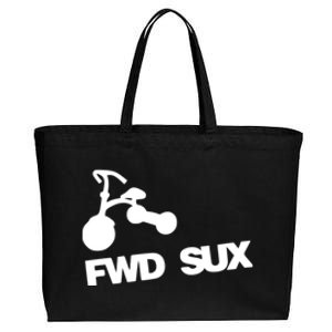 FWD Sux Car Lover Cotton Canvas Jumbo Tote