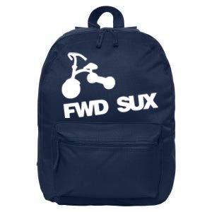 FWD Sux Car Lover 16 in Basic Backpack