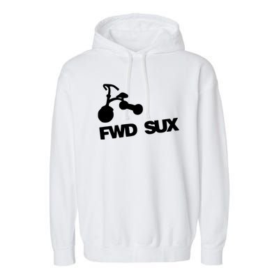 FWD Sux Car Lover Garment-Dyed Fleece Hoodie