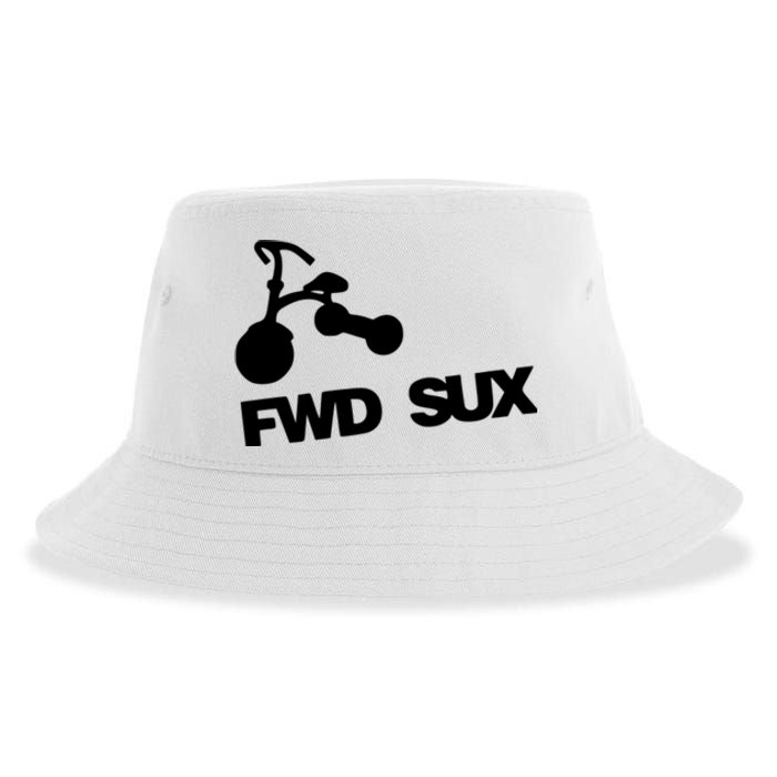 FWD Sux Car Lover Sustainable Bucket Hat