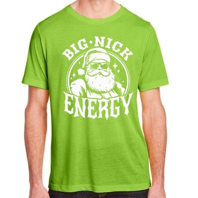 Funny Santa Christmas Big Nick Energy Adult ChromaSoft Performance T-Shirt