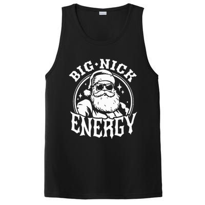 Funny Santa Christmas Big Nick Energy PosiCharge Competitor Tank