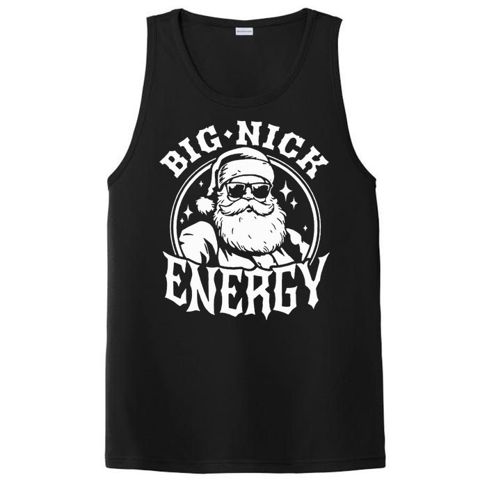 Funny Santa Christmas Big Nick Energy PosiCharge Competitor Tank