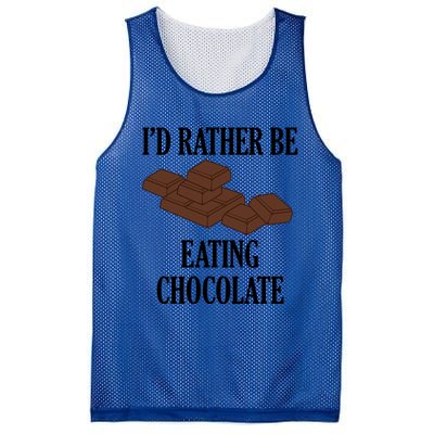 Funny Saying Chocolate Cocoa Chocolatier Cool Gift Mesh Reversible Basketball Jersey Tank