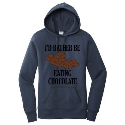 Funny Saying Chocolate Cocoa Chocolatier Cool Gift Women's Pullover Hoodie