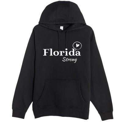 Florida Strong Community Strength Prayer Support Premium Pullover Hoodie