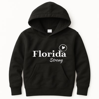 Florida Strong Community Strength Prayer Support Kids Hoodie