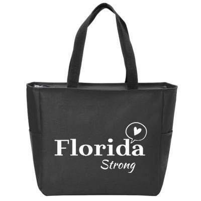 Florida Strong Community Strength Prayer Support Zip Tote Bag