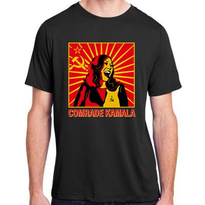 Fun Socialist Comrade Kamala Commie La Harris 2024 Kammunism Adult ChromaSoft Performance T-Shirt