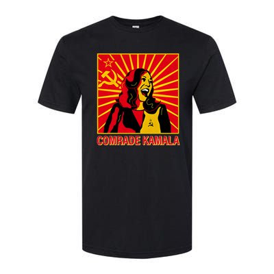 Fun Socialist Comrade Kamala Commie La Harris 2024 Kammunism Softstyle® CVC T-Shirt