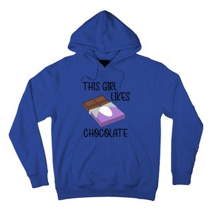 Funny Saying Chocolate Lover Eating Cocoa Gift Hoodie