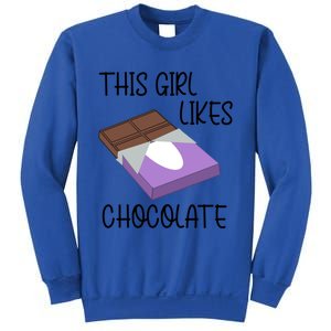 Funny Saying Chocolate Lover Eating Cocoa Gift Sweatshirt