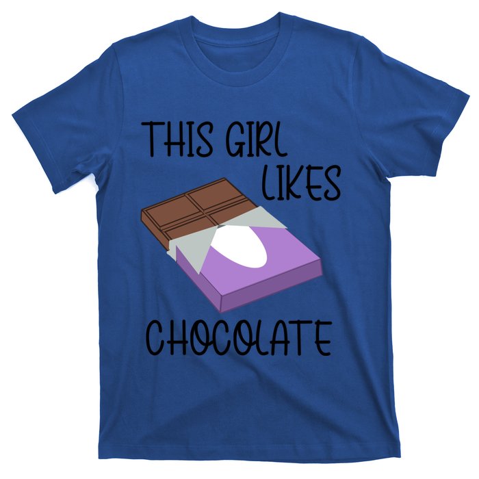 Funny Saying Chocolate Lover Eating Cocoa Gift T-Shirt