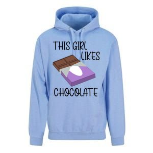 Funny Saying Chocolate Lover Eating Cocoa Gift Unisex Surf Hoodie