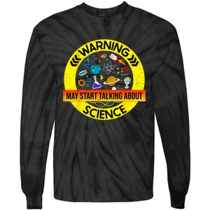 Funny Science Chemistry Biology Science Teacher Science Tie-Dye Long Sleeve Shirt