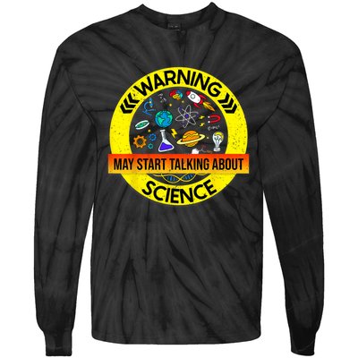 Funny Science Chemistry Biology Science Teacher Science Tie-Dye Long Sleeve Shirt