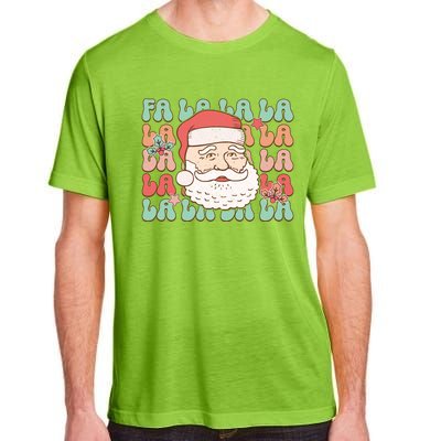 Festive Santa Claus Holiday Cheer Adult ChromaSoft Performance T-Shirt