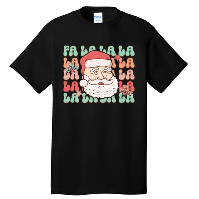 Festive Santa Claus Holiday Cheer Tall T-Shirt