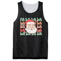 Festive Santa Claus Holiday Cheer Mesh Reversible Basketball Jersey Tank