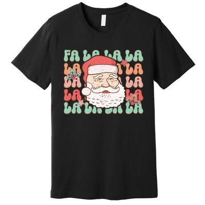 Festive Santa Claus Holiday Cheer Premium T-Shirt