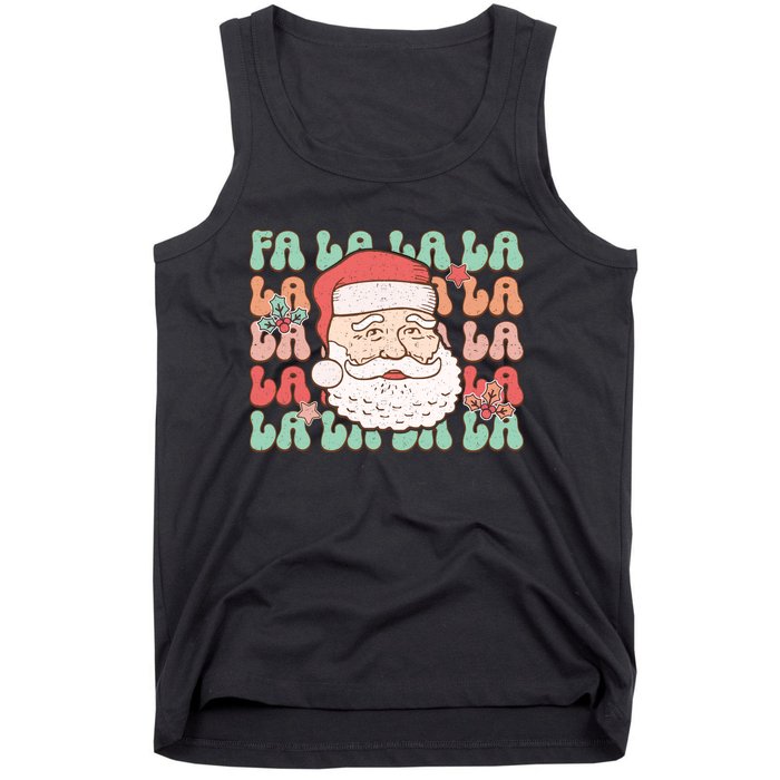 Festive Santa Claus Holiday Cheer Tank Top