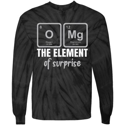 Funny Science Chemistry Teacher Tie-Dye Long Sleeve Shirt