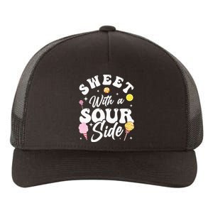 Funny Sweets Candy Patch Sweet With A Sour Side Yupoong Adult 5-Panel Trucker Hat