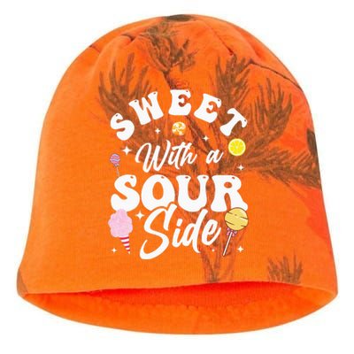 Funny Sweets Candy Patch Sweet With A Sour Side Kati - Camo Knit Beanie