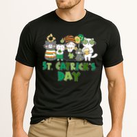 Funny St Catrick's Day St Patrick's Day Cats Cooling Performance Crew T-Shirt