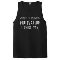 Funny Studying College University Student PosiCharge Competitor Tank