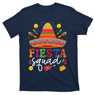 Fiesta Squad Cinco De Mayo Mexican Party Family Group T-Shirt