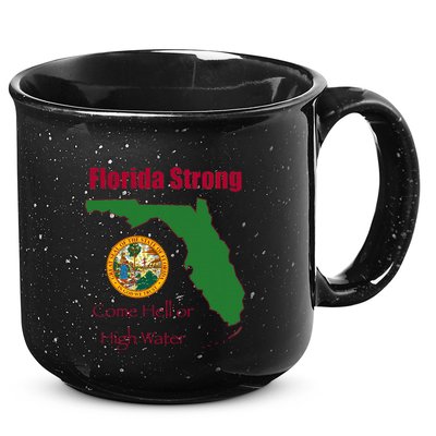 Florida Strong Come Hell Or High Water 15oz Campfire Ceramic Mug