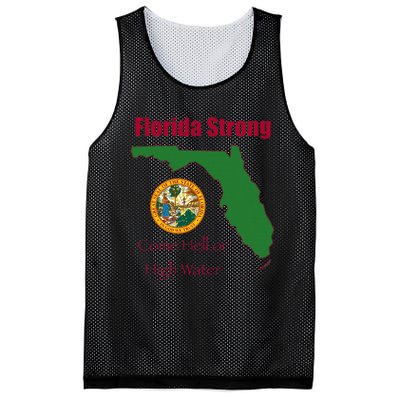 Florida Strong Come Hell Or High Water Mesh Reversible Basketball Jersey Tank