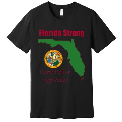 Florida Strong Come Hell Or High Water Premium T-Shirt