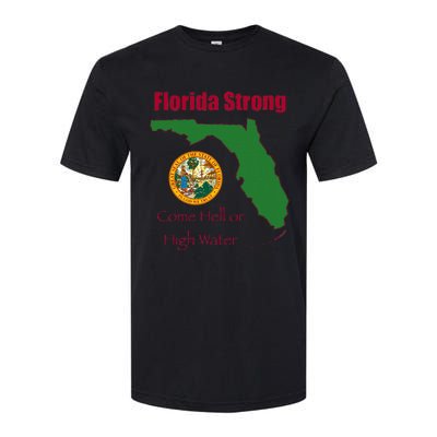 Florida Strong Come Hell Or High Water Softstyle CVC T-Shirt