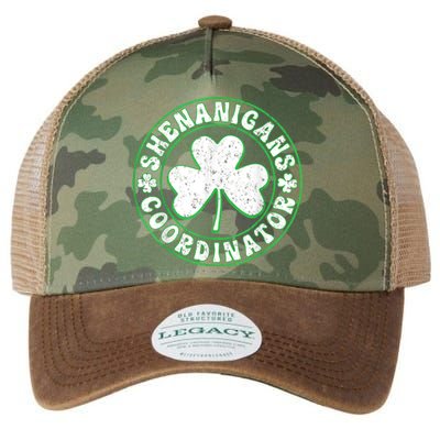 Funny Shenanigans Coordinator For St Patricks Day Legacy Tie Dye Trucker Hat