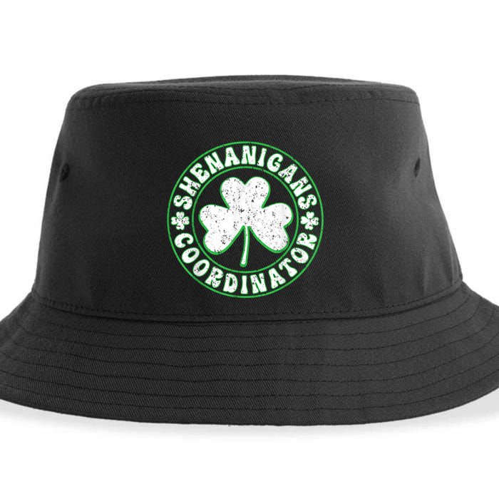 Funny Shenanigans Coordinator For St Patricks Day Sustainable Bucket Hat