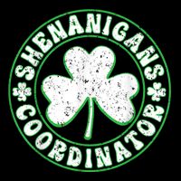 Funny Shenanigans Coordinator For St Patricks Day Short Acrylic Beanie