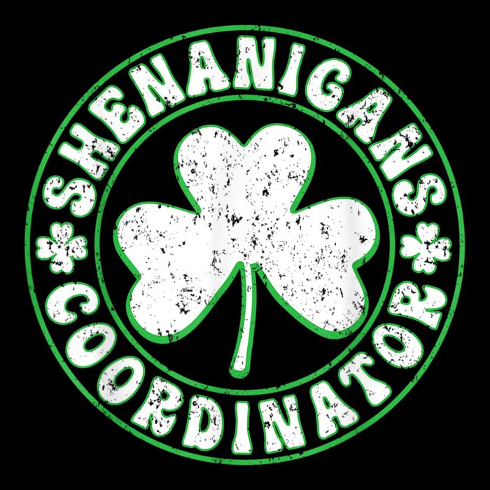 Funny Shenanigans Coordinator For St Patricks Day Short Acrylic Beanie