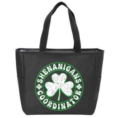 Funny Shenanigans Coordinator For St Patricks Day Zip Tote Bag