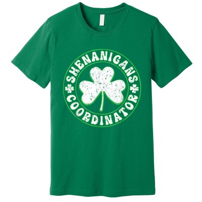 Funny Shenanigans Coordinator For St Patricks Day Premium T-Shirt