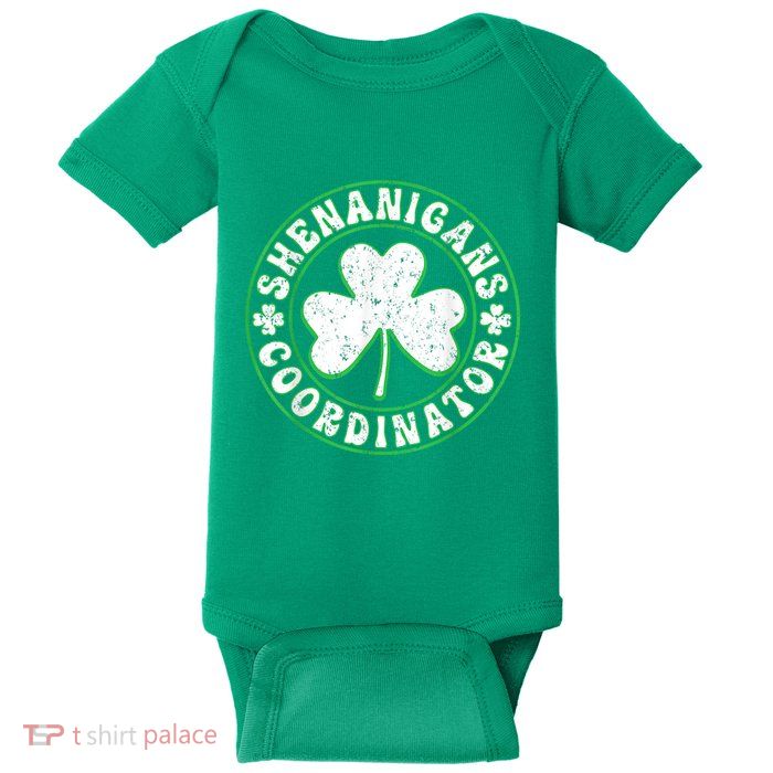 Funny Shenanigans Coordinator For St Patricks Day Baby Bodysuit