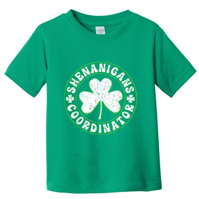 Funny Shenanigans Coordinator For St Patricks Day Toddler T-Shirt