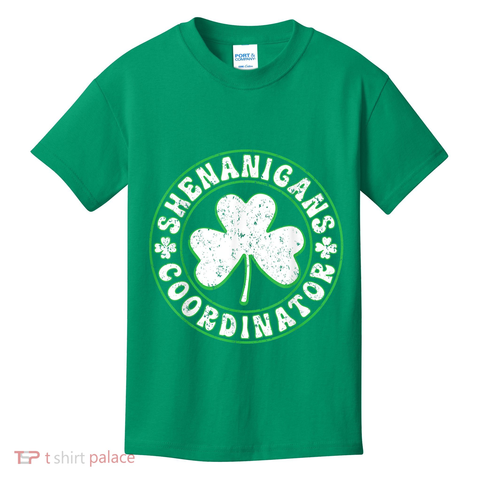 Funny Shenanigans Coordinator For St Patricks Day Kids T-Shirt